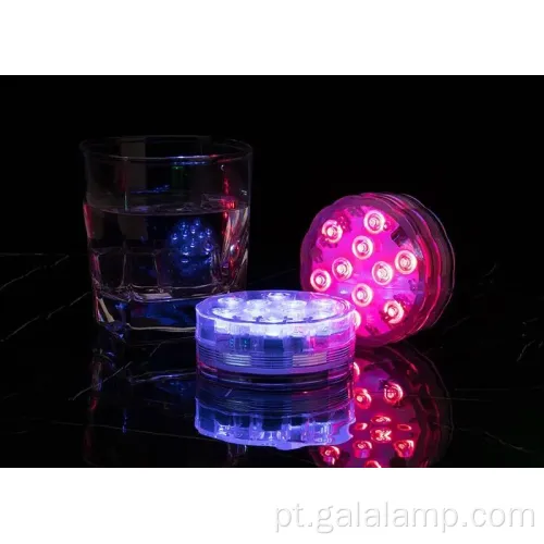 Luzes vibrantes de disco LED para festas inesquecíveis da piscina